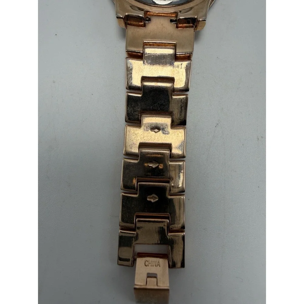 Victoria Wieck B9825 Rose Gold New‎ Battery Ladies Pave Watch 38MM 6.5